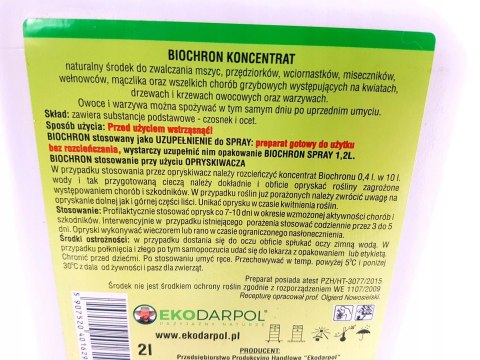 BIOCHRON Zwalcza mszyce 2 L koncentrat