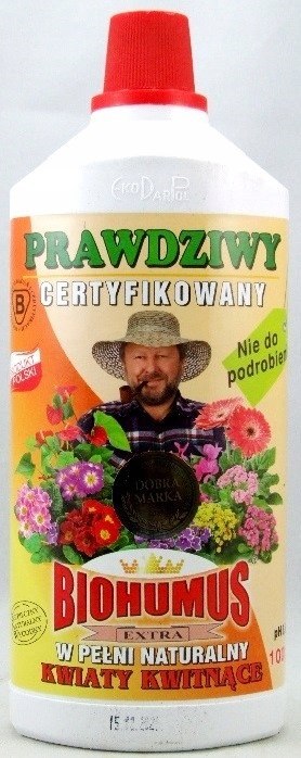 BIOHUMUS EXTRA Kwiaty kwitnące 1 L + 20% gratis