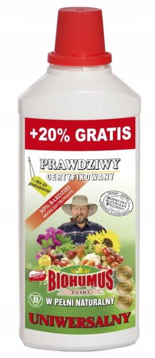 BIOHUMUS EXTRA Uniwersalny 1 L + 20% gratis