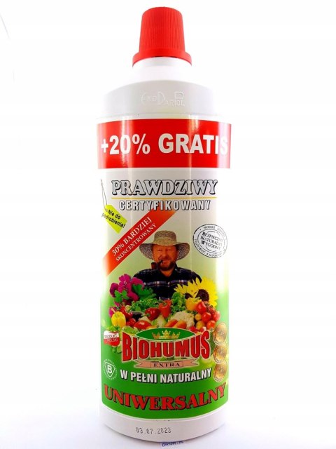 BIOHUMUS EXTRA Uniwersalny 1 L + 20% gratis