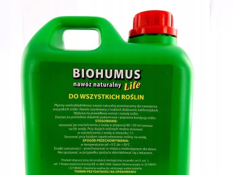 BIOHUMUS LIFE do wszystkich roślin 2 L