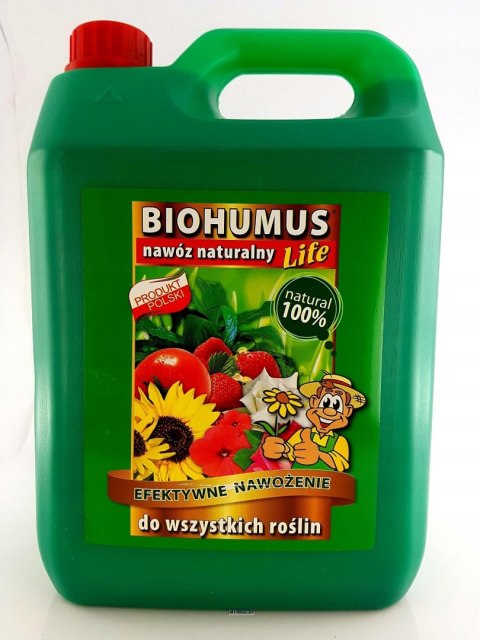 BIOHUMUS LIFE do wszystkich roślin 5 L