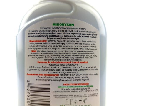 Mikoryzon 300 ml zwiększa rozwój mikoryzy