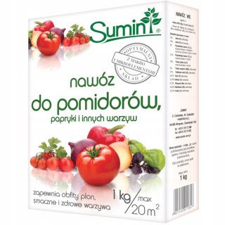 NAWÓZ DO WARZYW POMIDORÓW PAPRYKI 2,5KG SUMIN