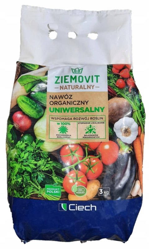 Naturalny Nawóz Organiczny uniwersalny 3 kg