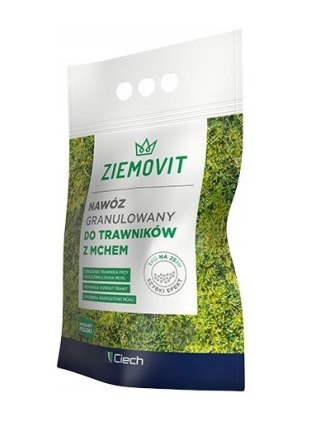 Nawóz granulowany do trawników z mchem 5 kg