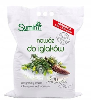 SUMIN NAWÓZ DO IGLAKÓW (worek) 5+1 kg gratis