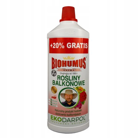 BIOHUMUS EXTRA Balkon. 1L+20% gratis ORYGINALNY