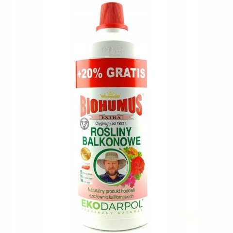 BIOHUMUS EXTRA Balkon. 1L+20% gratis ORYGINALNY