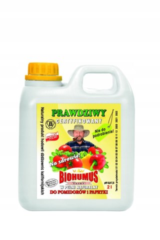 BIOHUMUS EXTRA Pomidor papryka 2L ORYGINALNY