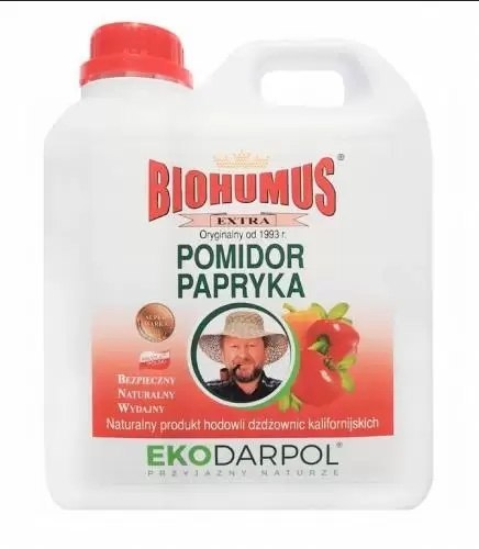 BIOHUMUS EXTRA Pomidor papryka 2L ORYGINALNY