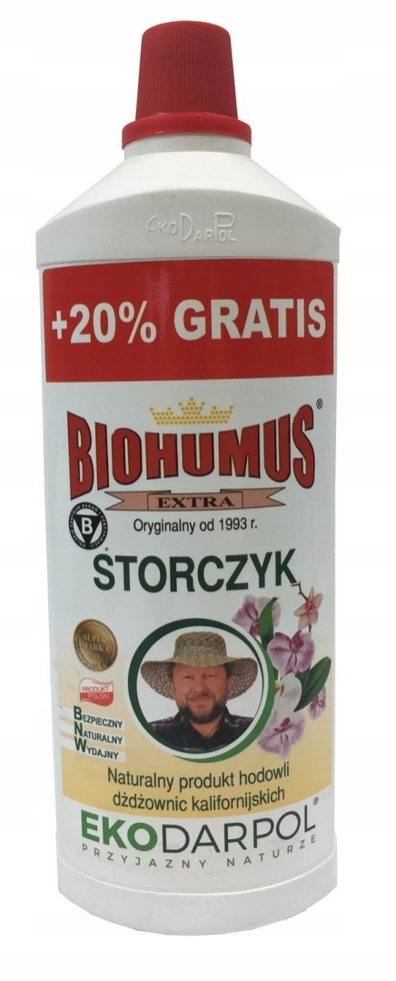 BIOHUMUS EXTRA Storczyk 1L+20% gratis ORYGINALNY