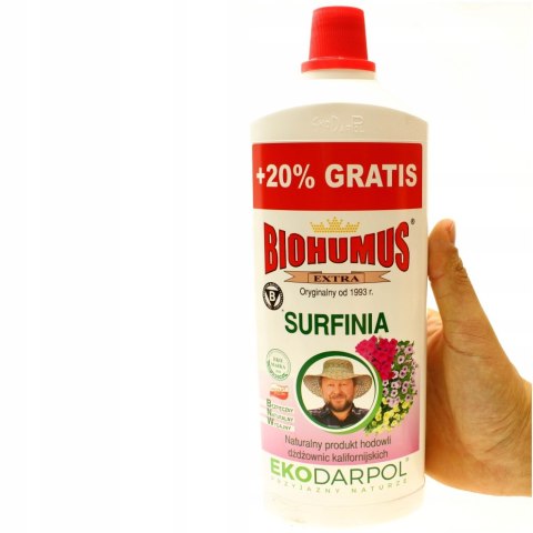 BIOHUMUS EXTRA Surfinia 1L+20% gratis ORYGINALNY