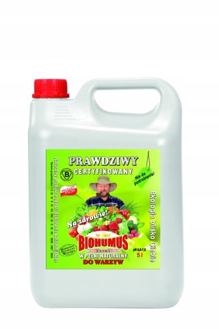 BIOHUMUS EXTRA Warzywa 5L ORYGINALNY