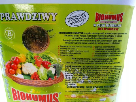 BIOHUMUS EXTRA Warzywa 5L ORYGINALNY