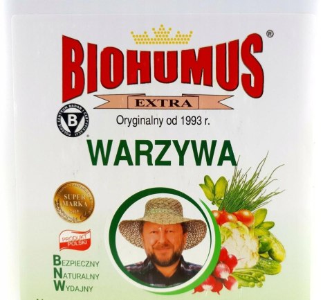 BIOHUMUS EXTRA Warzywa 5L ORYGINALNY