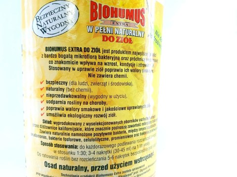 BIOHUMUS EXTRA Zioła 1L ORYGINALNY