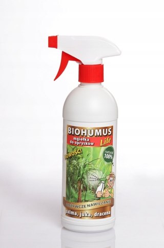 BIOHUMUS LIFE mgiełka Palma juka 500ml ORYGINALNY