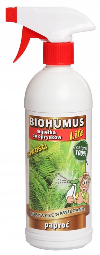 BIOHUMUS LIFE mgiełka Paproć 500ml ORYGINALNY