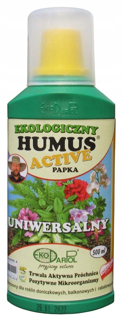 HUMUS ACT. PLUS PAPKA Uniw. 500ml ORYGINALNY