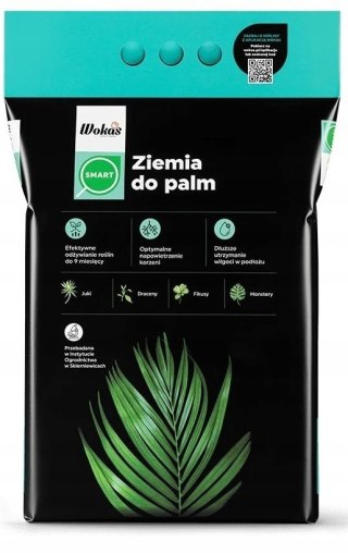 Ziemia do palm 5l WOKAS SMART do juki, draceny