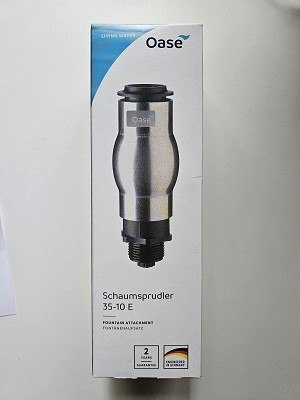 Dysza Oase Schaumsprudler 35-10 E 1" dysza spieniająca Nierdzewna AISI 304 SKU 50984