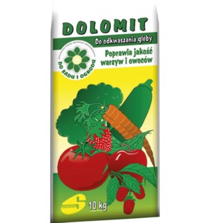 Nawóz Dolomit mielony Siarkopol 10kg wapno nawozowe