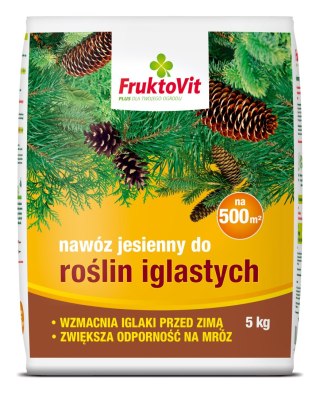 Nawóz Jesienny do roślin Iglastych Fruktovit PLUS Jesień Iglak 10kg Inco