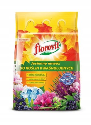 Nawóz Jesienny do roślin Kwaśnolubnych 3kg Florovit Jesień Kwaśnolubne