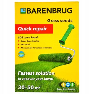 TRAWA REGENERACYJNA NA DOSIEWKĘ Barenbrug SOS Quick Repair 1kg LAWN REPAIR